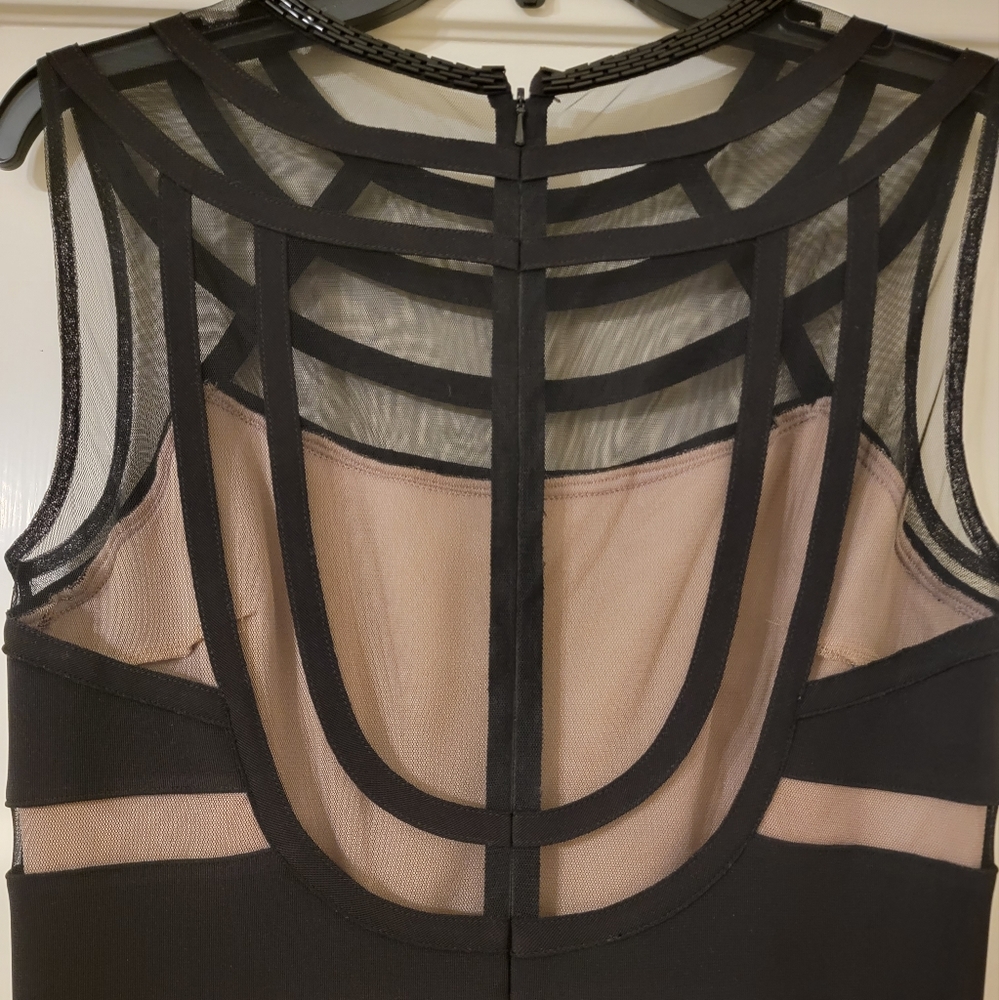 Js Collections Illusions Blaack Gown Full Length … - image 6